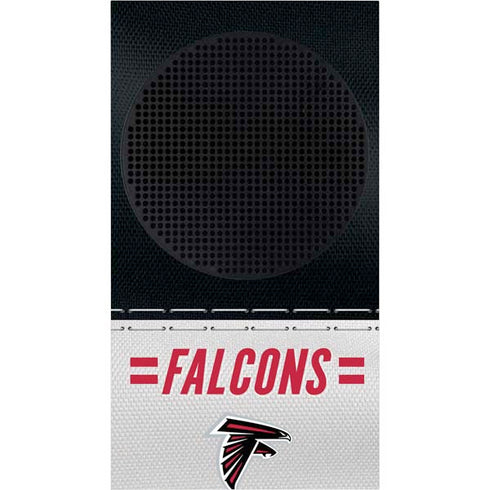 NFL Atlanta Falcons White Striped Xbox Series S Console Skin